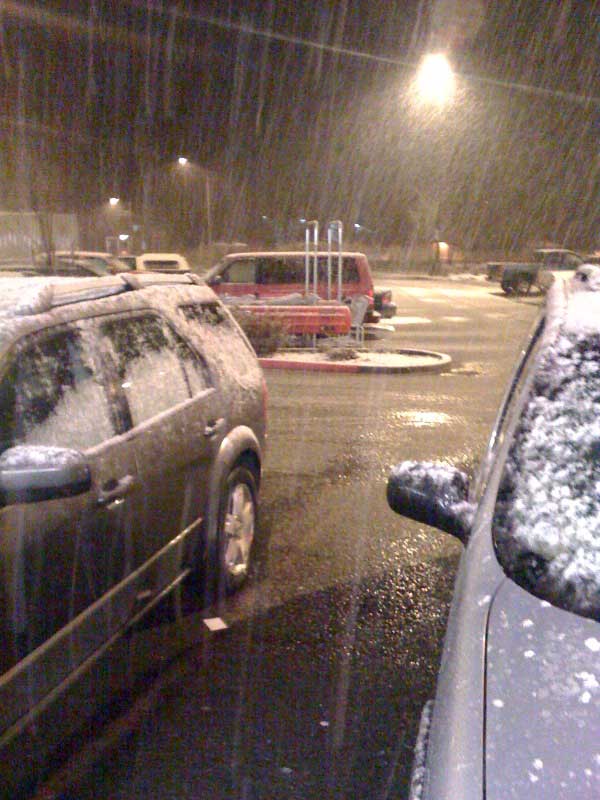 Snowing In Juneau