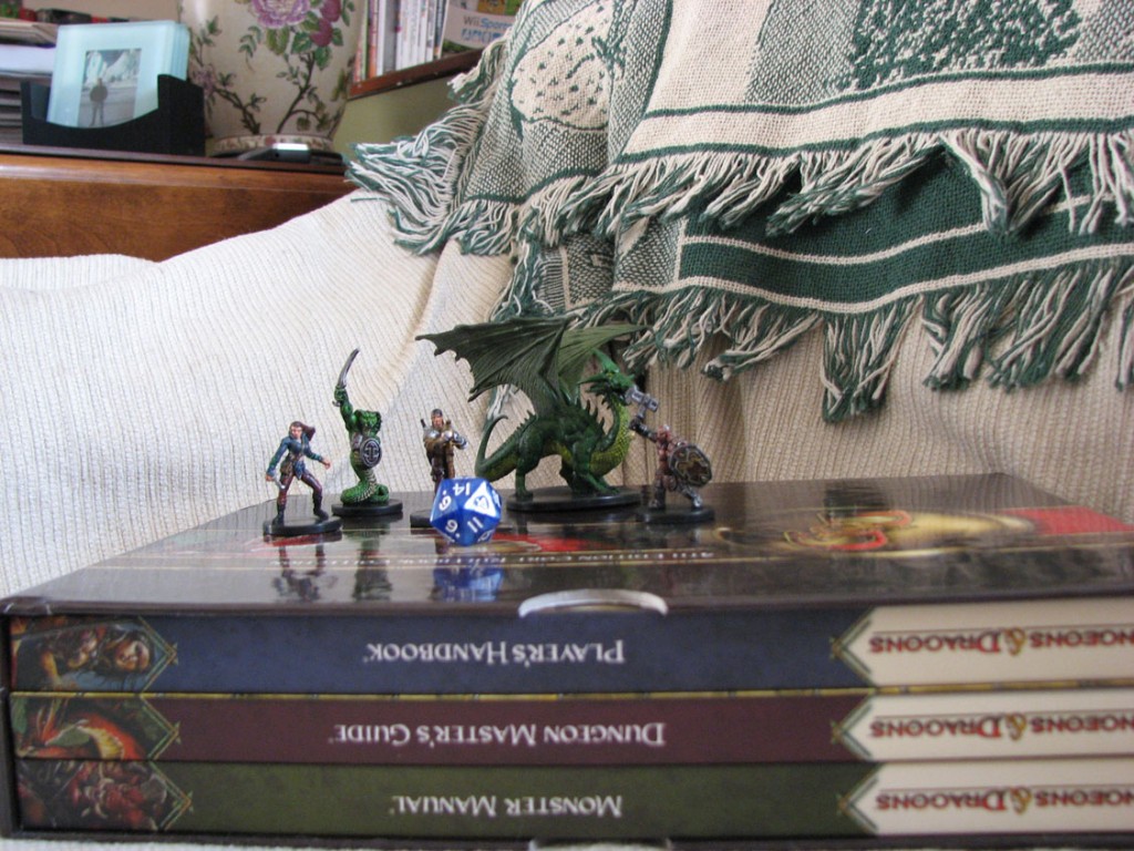 Dungeons & Dragons: Core Rulebooks and Miniatures
