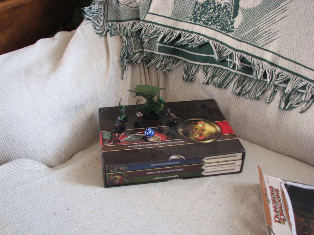 Dungeons & Dragons: Core Rulebooks and Miniatures
