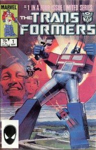 Marvel's Transformers Comic Book #1. 1984