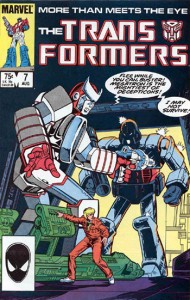 Marvels Comics’ Transformers Issue #7: Warrior School