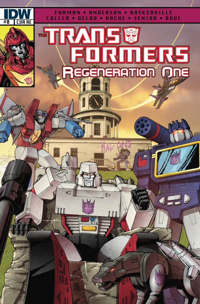 Transformers Regeneration One Issue 0 Halifax Cover