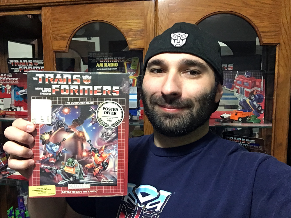 My personal copy of The Transformers: Battle To Save The Earth.