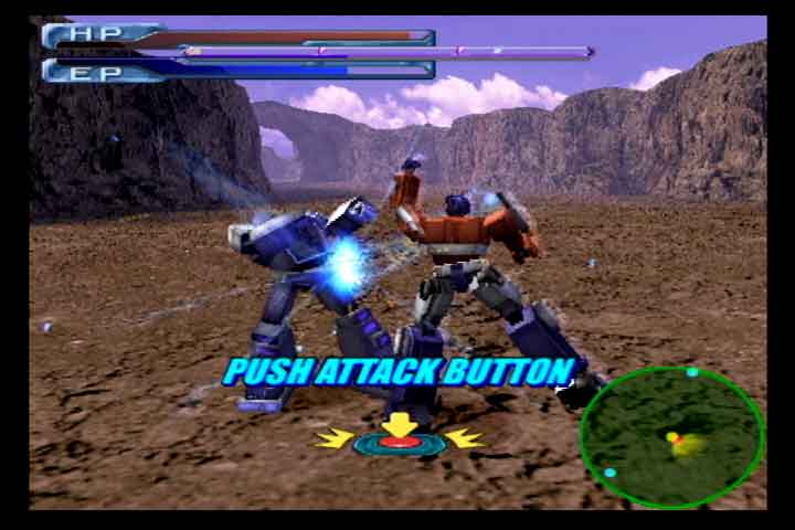 Transformers_Tatakai_Optimus_Button_Sequence_Gameplay